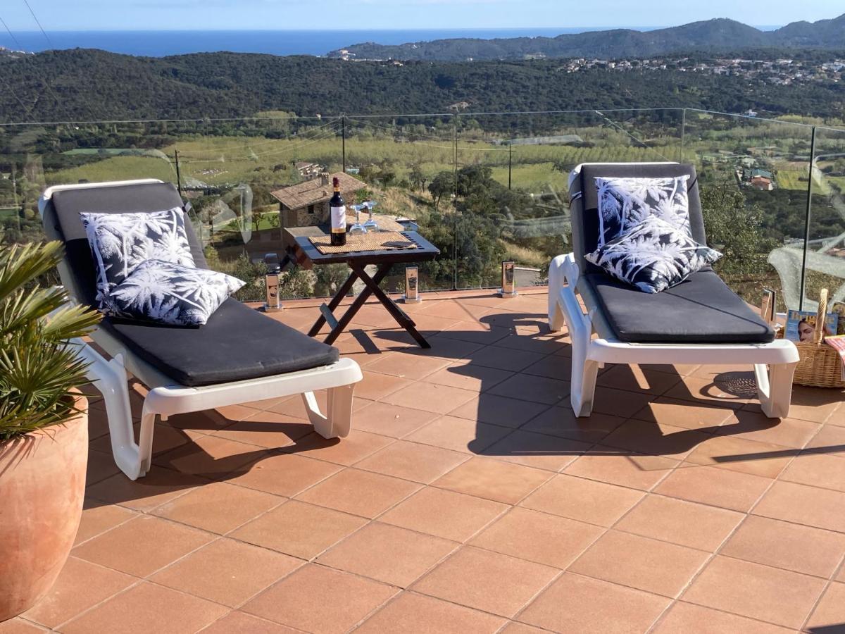 Villa Gardenia Mit Pool Und Traumhaftem Meerblick Санта Кристина д'Аро Екстериор снимка